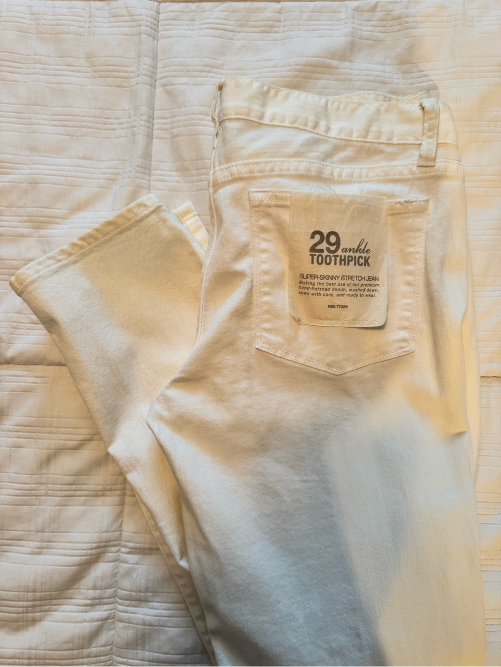 J.Crew Ankle Super-Skinny Stretch Jeans
